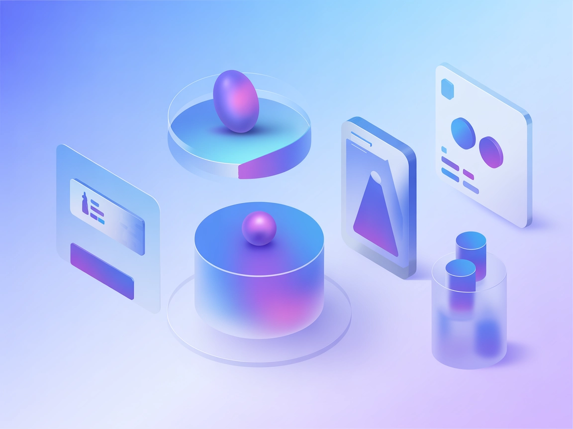 Alibaba Cloud Ops AI 자동화를 나타내는 미니멀 벡터 일러스트