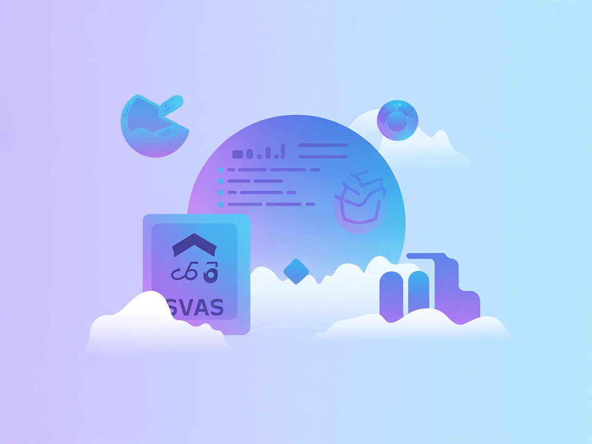 Ilustración minimalista de gestión automatizada de repositorios
