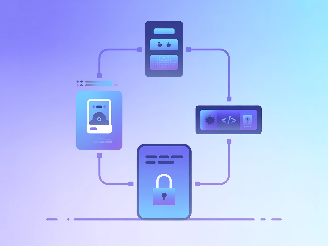 Minimalist vector showing cloud sync, notebooks, and automation