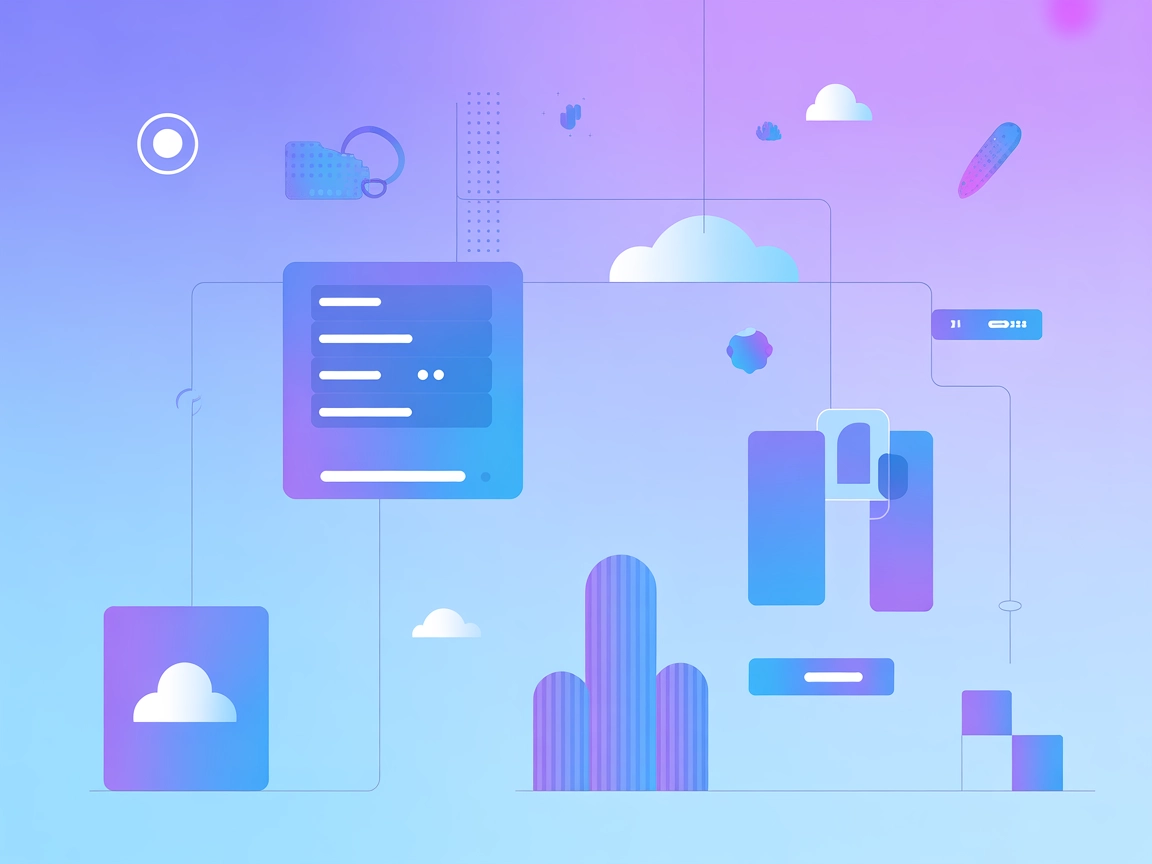 Minimalist PromptPilot AI agent SaaS vector illustration