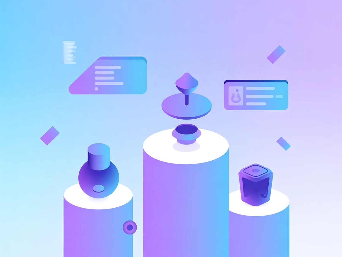 Minimalist vector SaaS scene for smart project context injection
