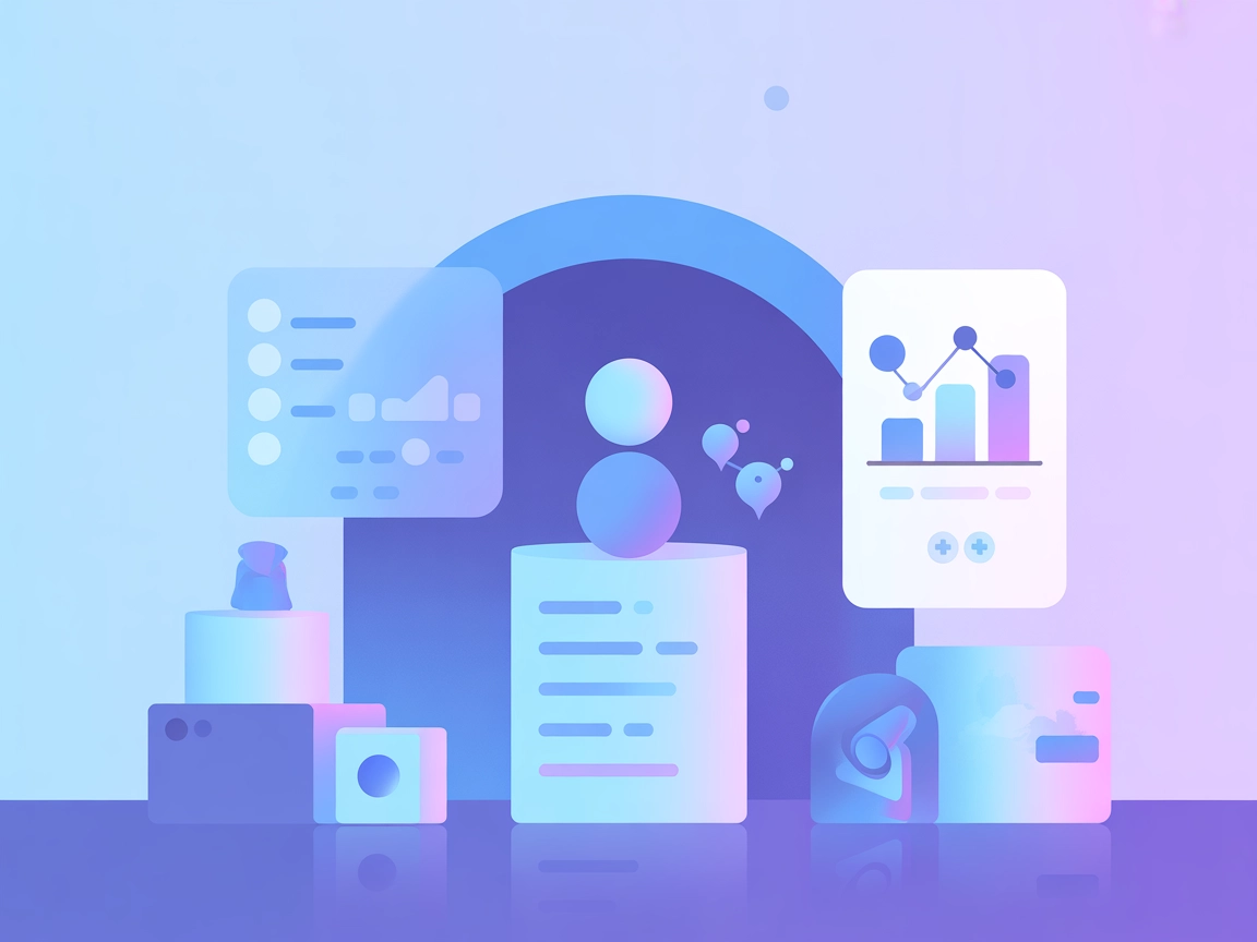 Minimalist vector SaaS illustration for server command automation