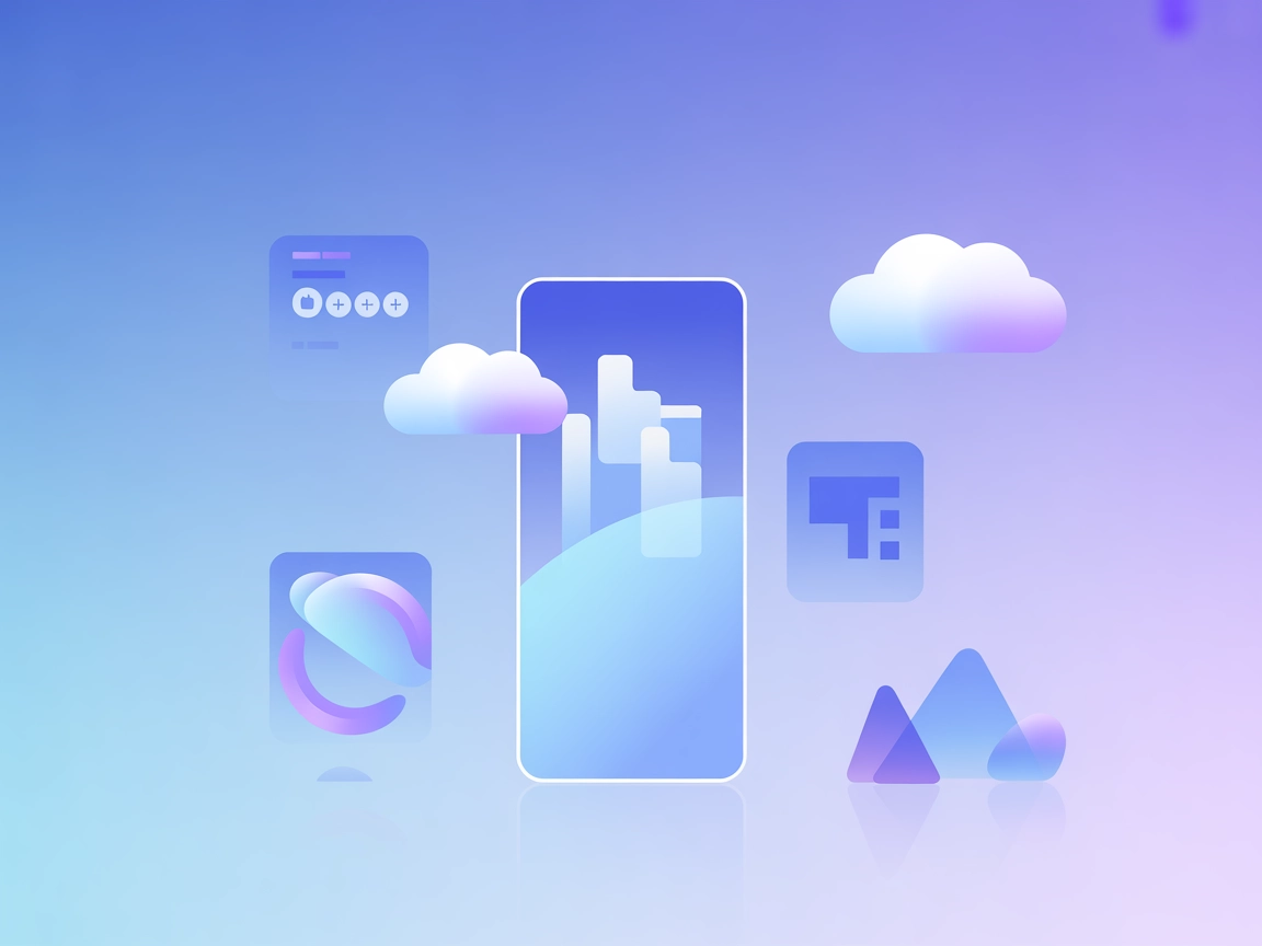 Panel SaaS vectorial con iconos de integración