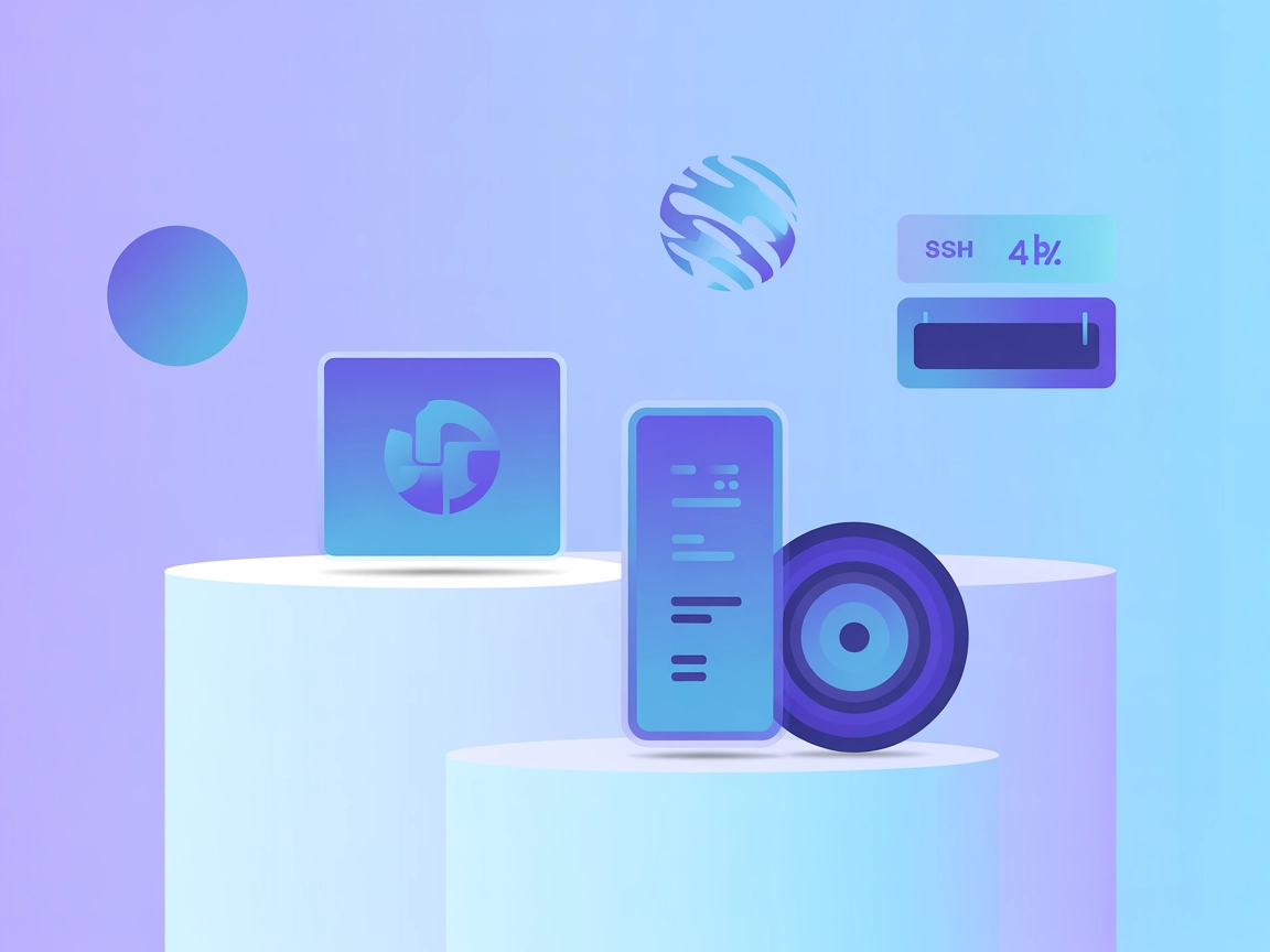 Minimalist vector illustration representing multi-cluster Kubernetes management