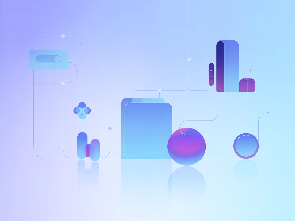 Minimalist vector illustration representing AI agent integration for Chronulus and Claude