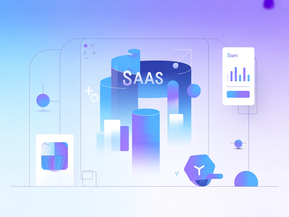 Minimalist vector illustration representing Google Search integration for AI and SaaS applications