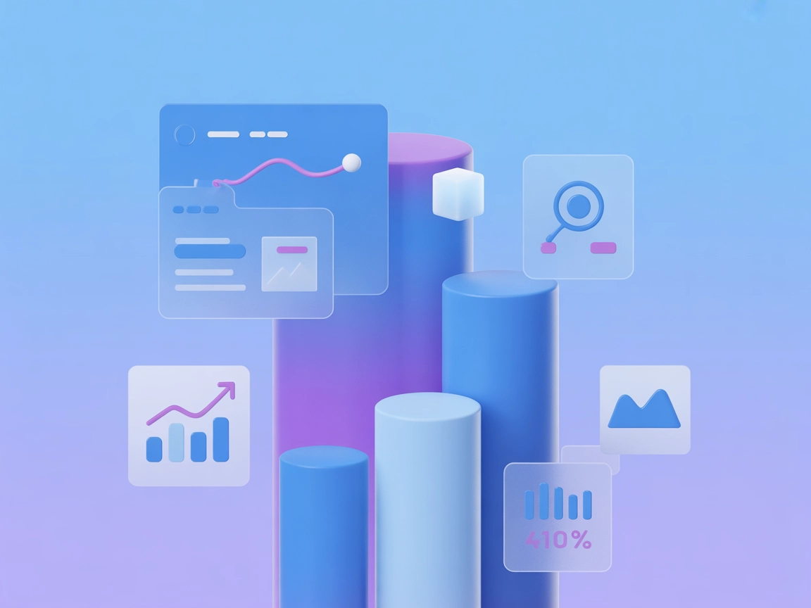 Vector icons for campaign management, lead tracking, and analytics