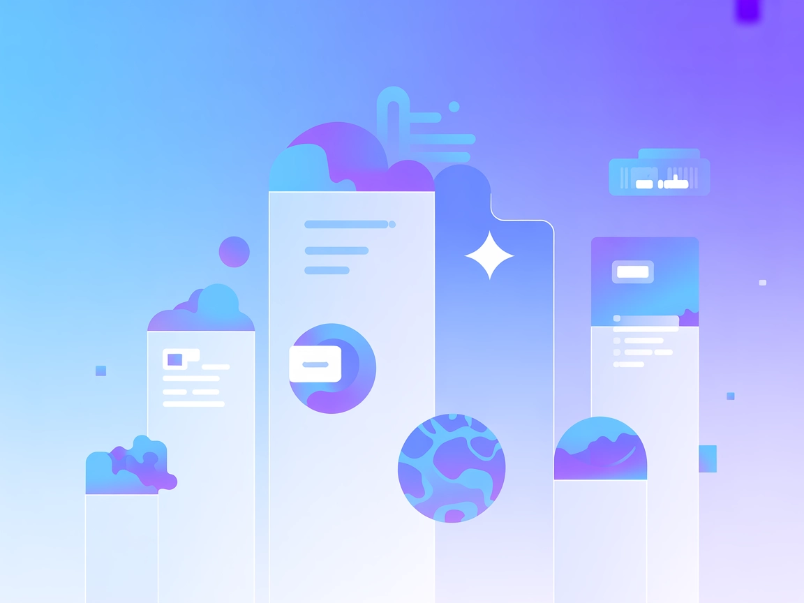 Minimalist vector showing app management and device automation