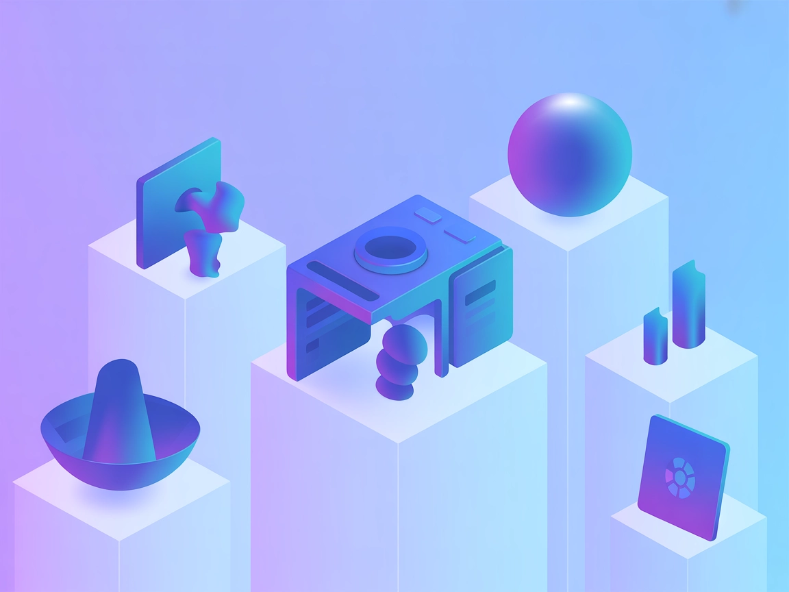 統合データアクセスを表現するベクターSaaSイラスト