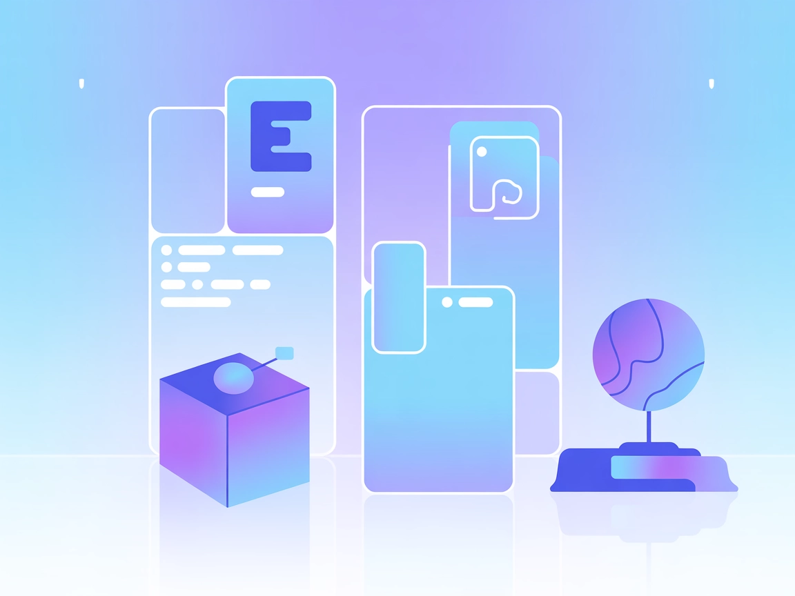 Ilustración minimalista de gestión de proyectos y flujo de trabajo con IA
