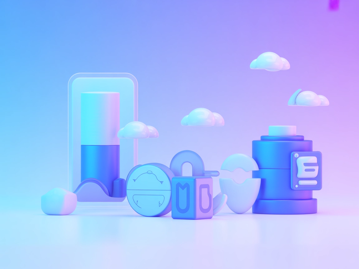 Minimalist NASA MCP Server API SaaS environment illustration