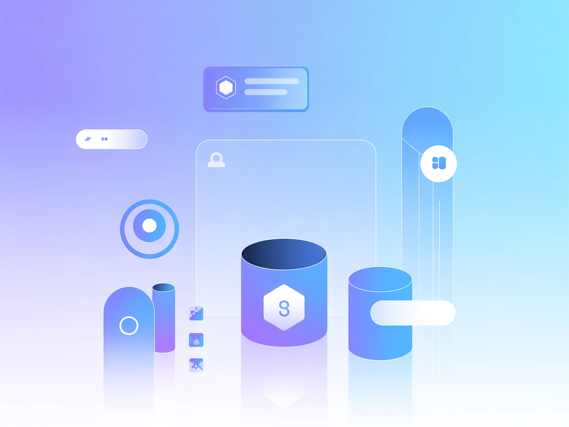 Minimalistisk vektorbillede, der symboliserer Unstructured API MCP Server-integration