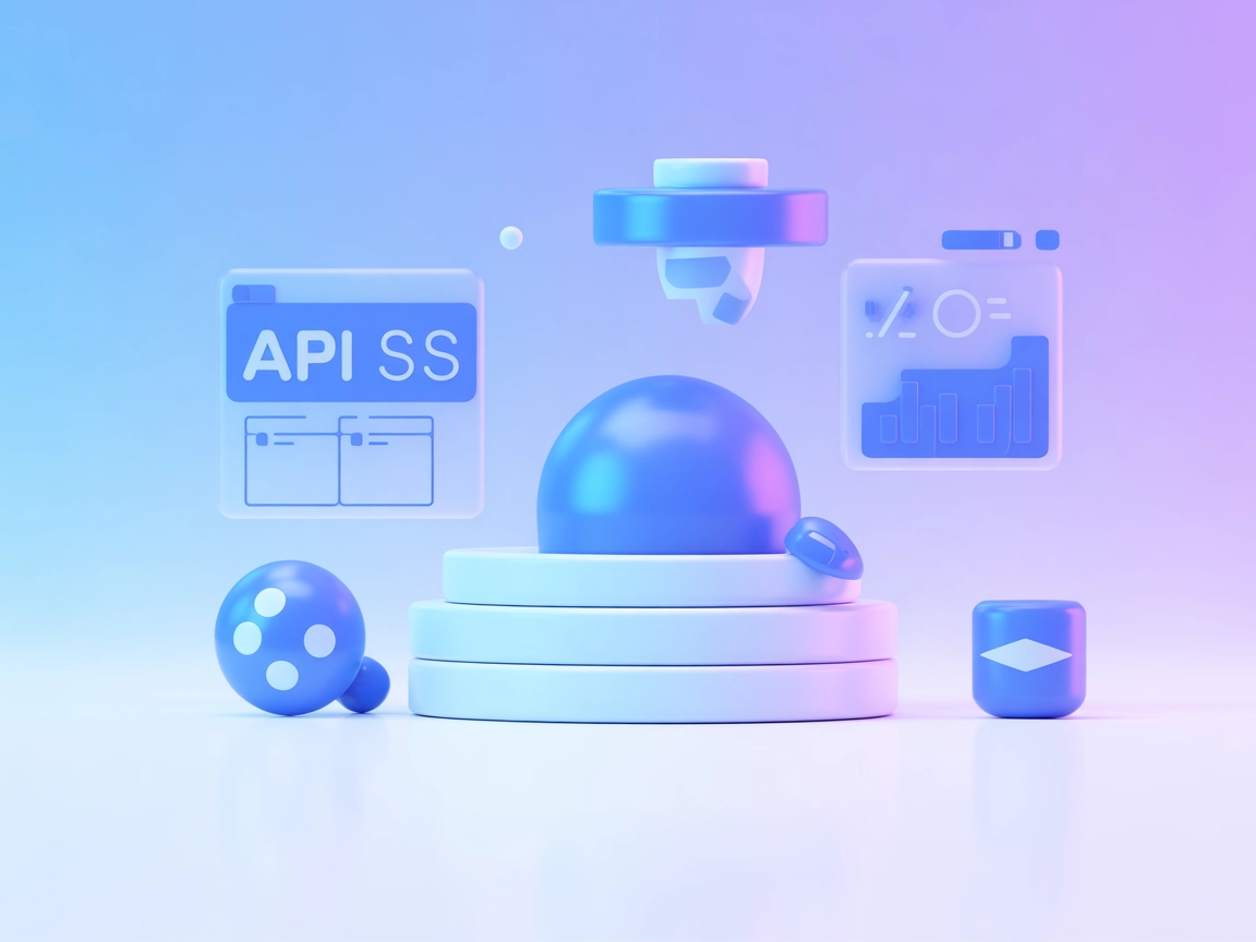 Minimalist vector showing automated API test execution