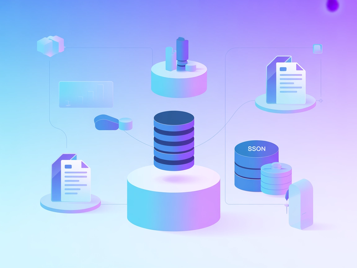 رسم متجه مبسط لتخزين مستندات JSON