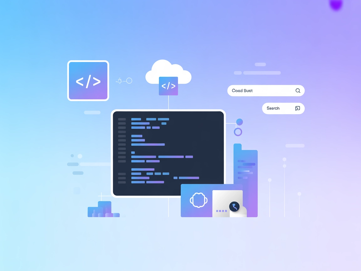 Minimalist gradient image visualizing server, code, and preferences
