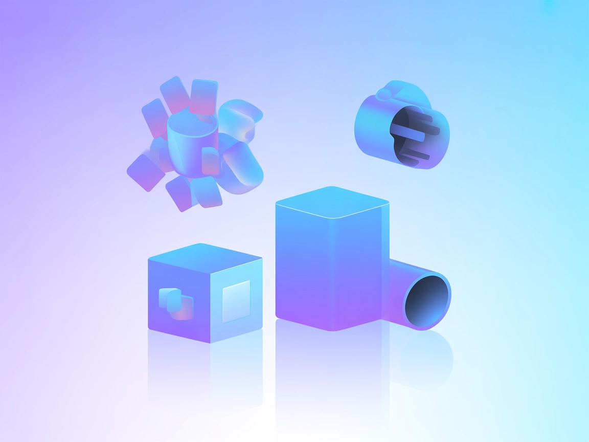Minimalist vector showing AI-driven Fibery data access