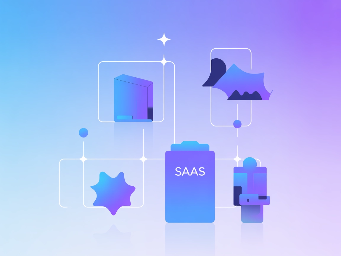 Minimalistinen MCP AI -integraatio -kuvitus