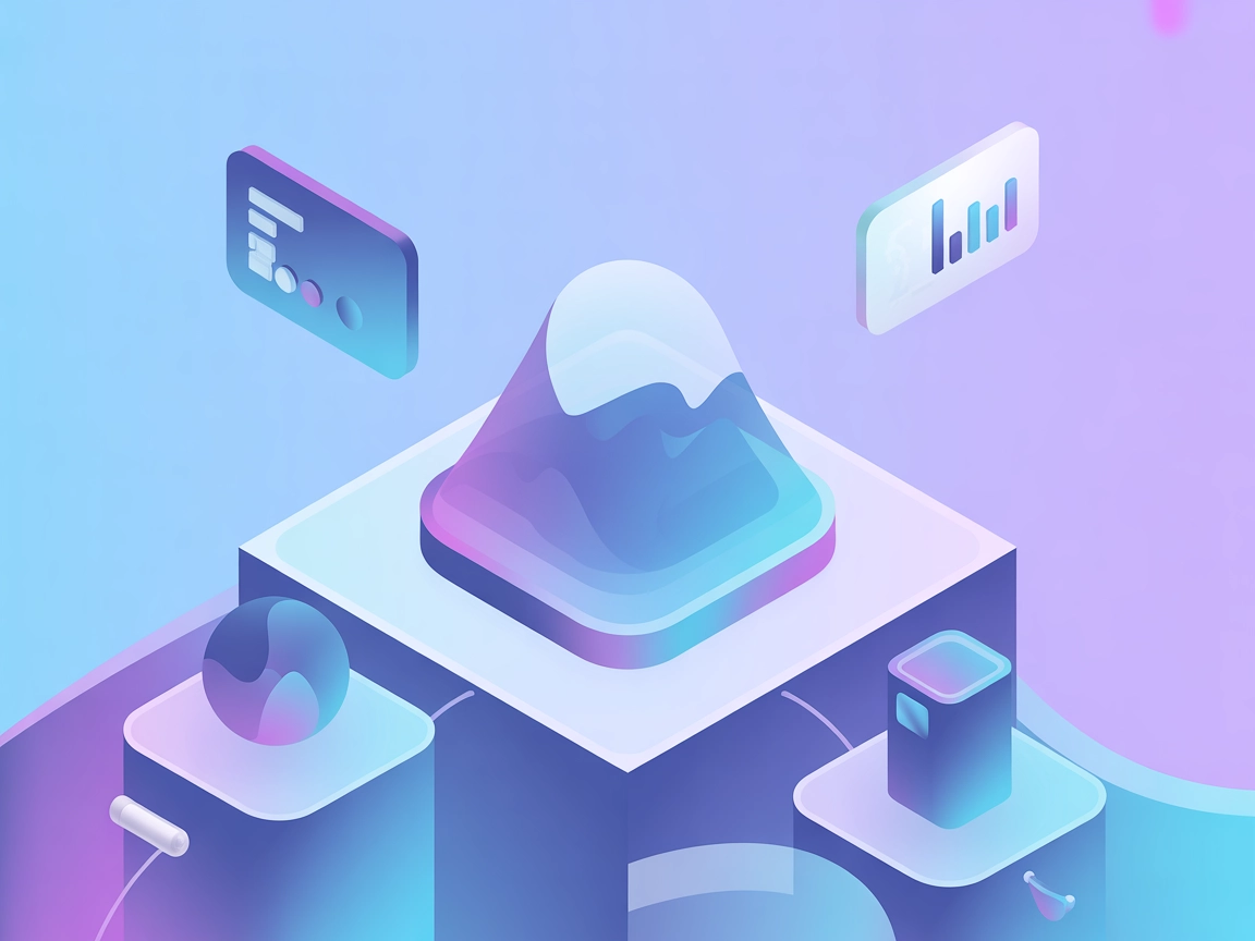 Vektorikuva, joka näyttää turvallisen todennuksen ja datan seurannan