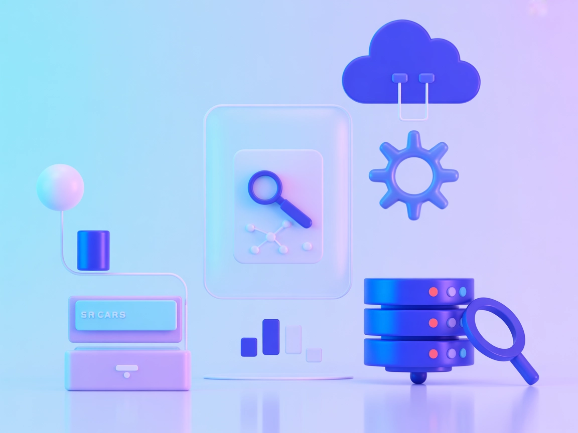 Minimalistiske skyserver-, spørringsskalerings- og optimaliseringsikoner