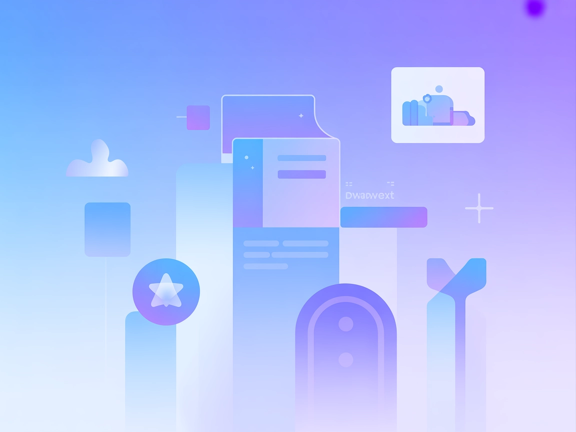 Minimalist vector image of a SaaS integration environment for GitHub Enterprise MCP