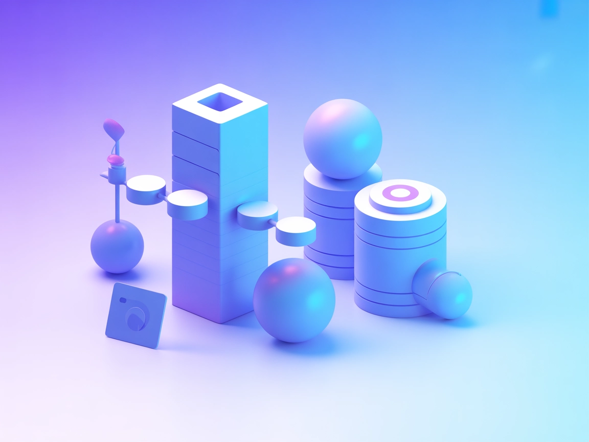 Minimalist AWS cost analytics SaaS environment illustration