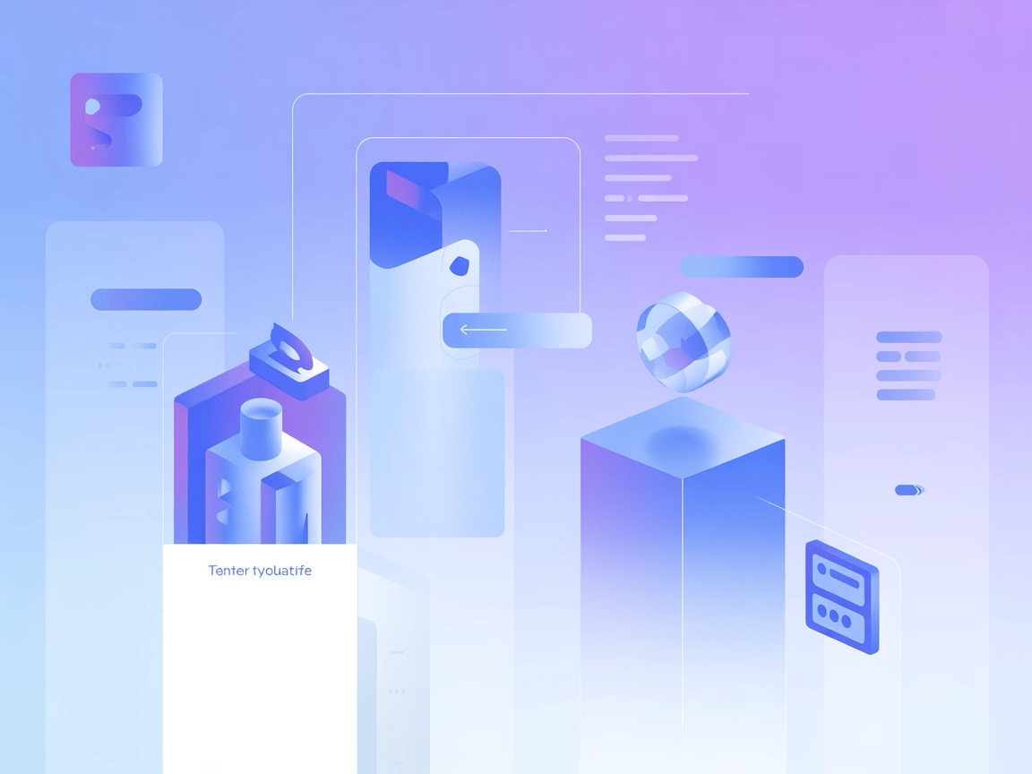 Vector minimalista SaaS mostrando un agente de IA conectando con Dune Analytics vía MCP