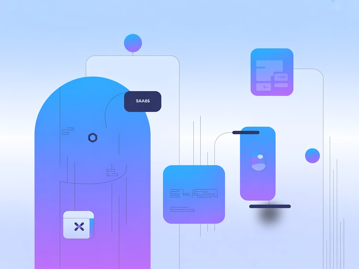 Minimalist vector of SaaS Monday.com integration