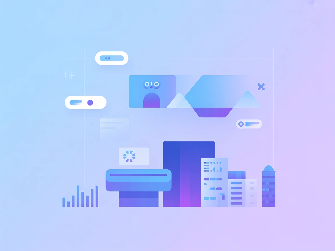 MotherDuck MCP Server SaaS vector illustratie