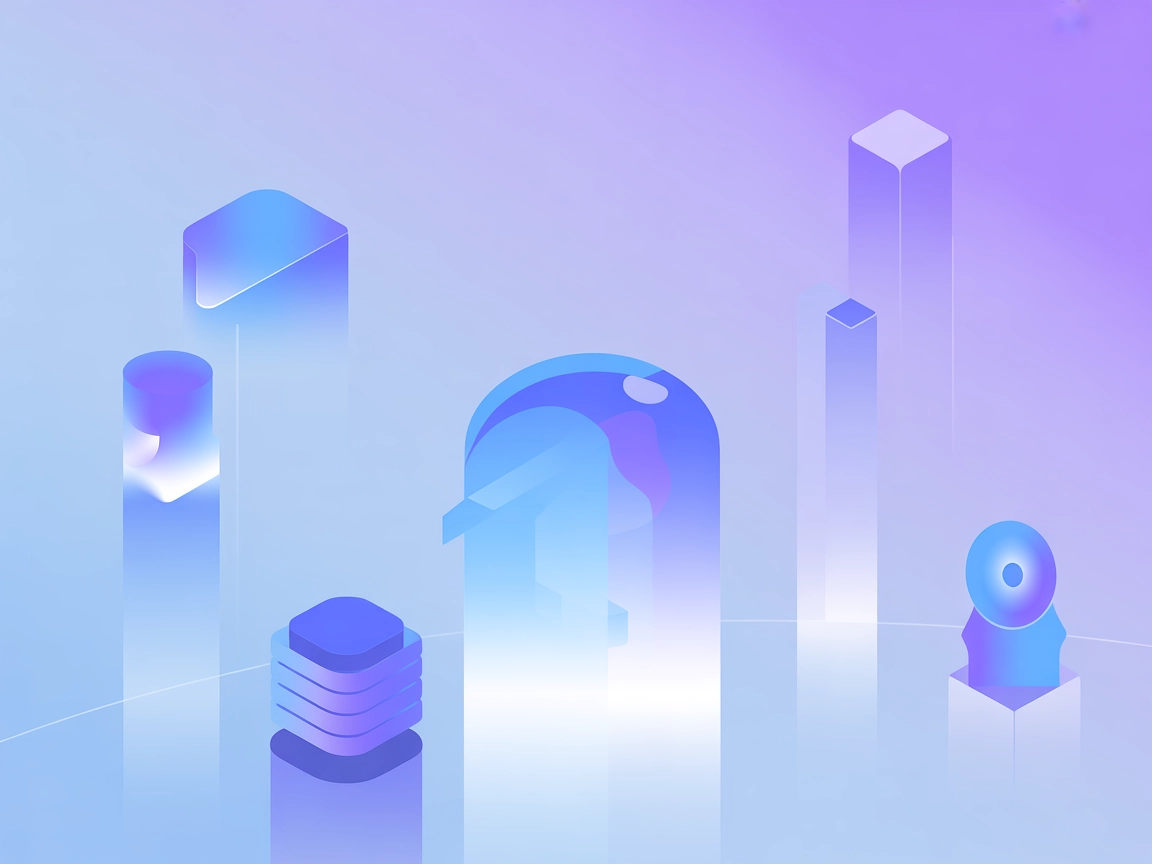 Smart contract interaction vector illustration