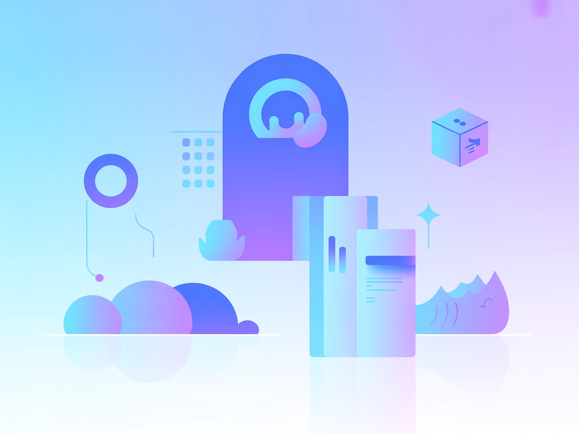 Minimalist vector representing AI agent search and discovery