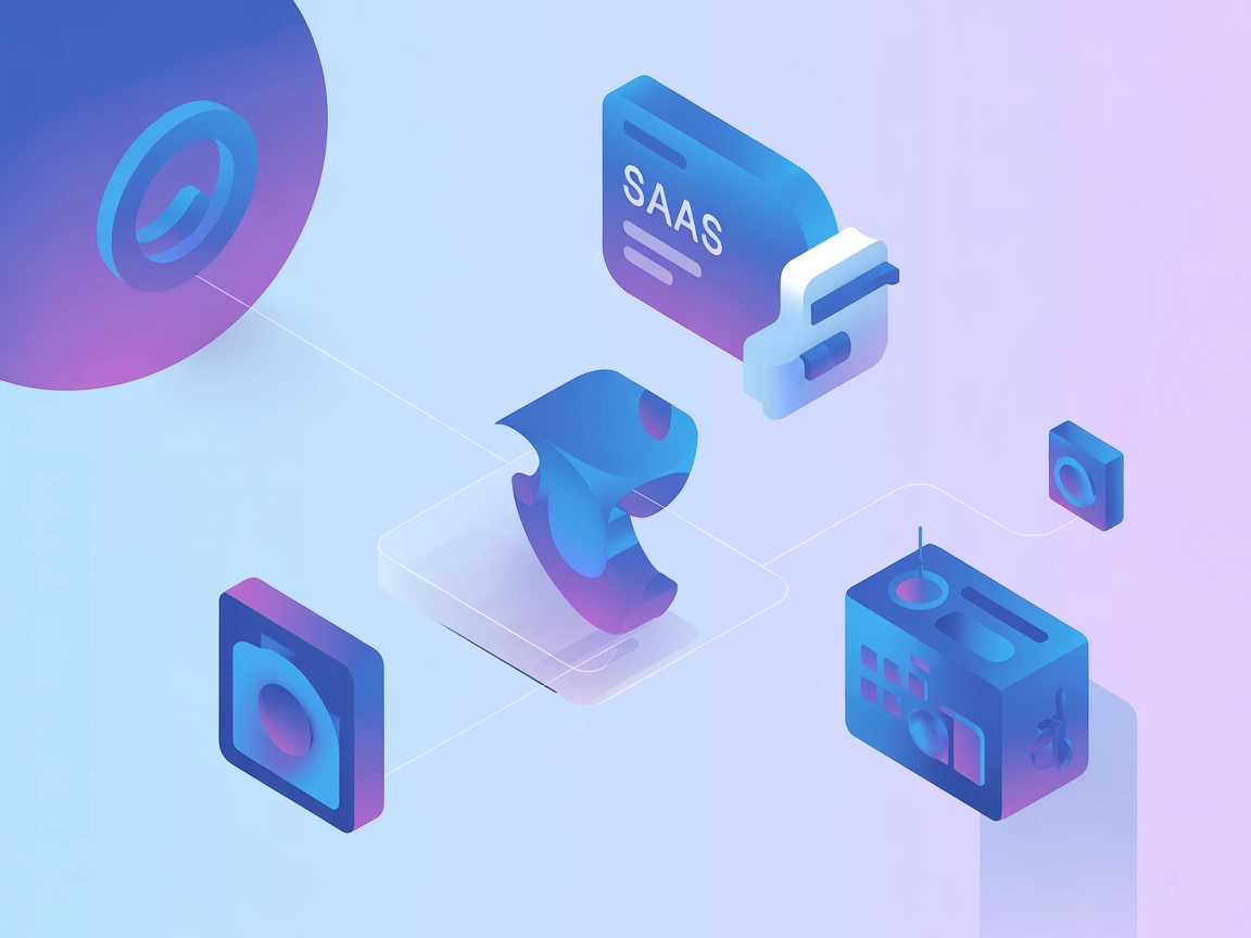 Vector SaaS minimalista para gestión de paneles y fuentes de datos