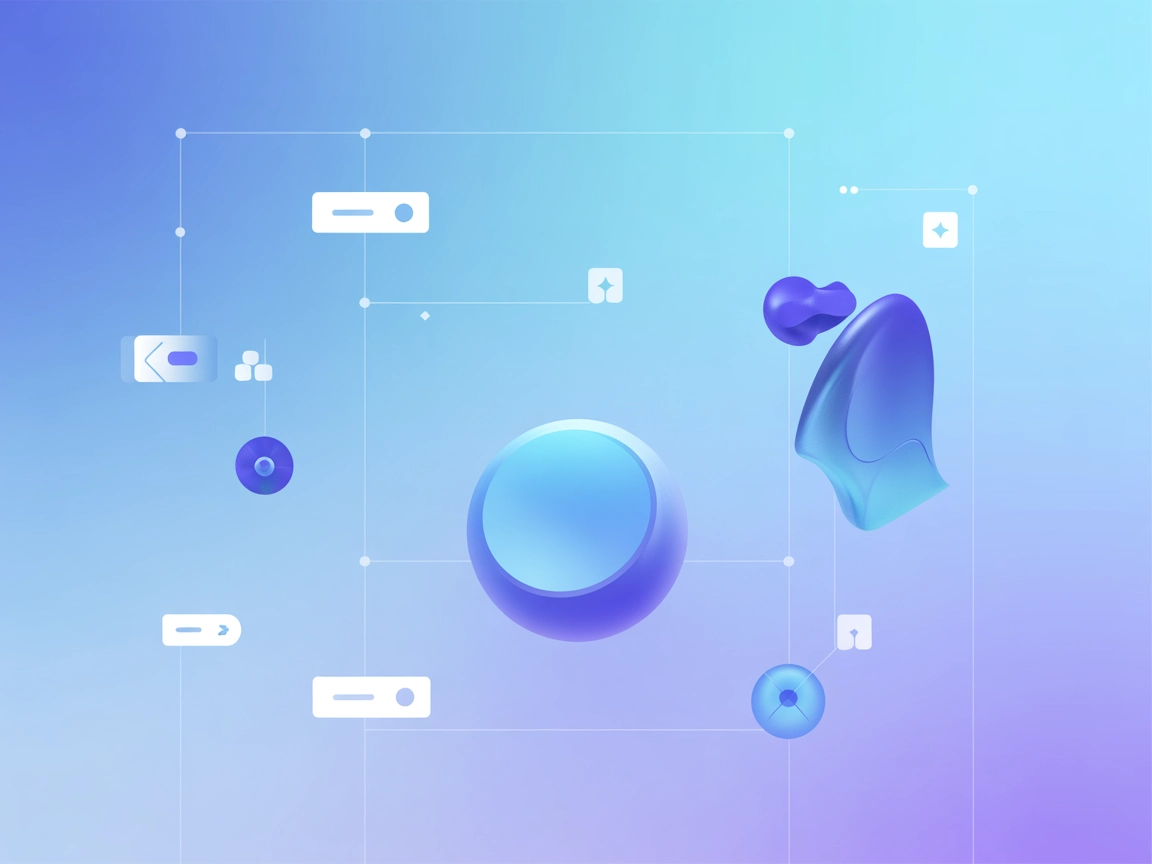 Minimalist illustration for AI integration with MySQL