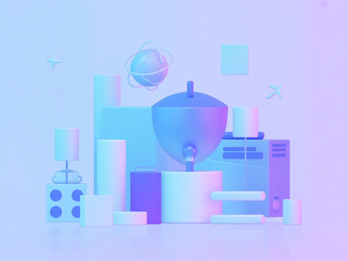 Visual minimalista de integración SaaS Riza MCP