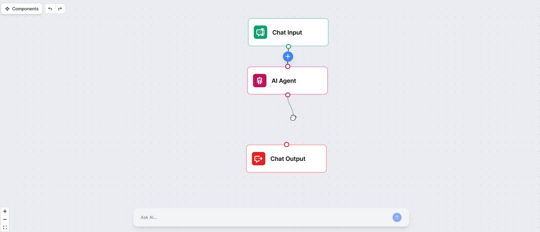 Flowhunt flow editor
