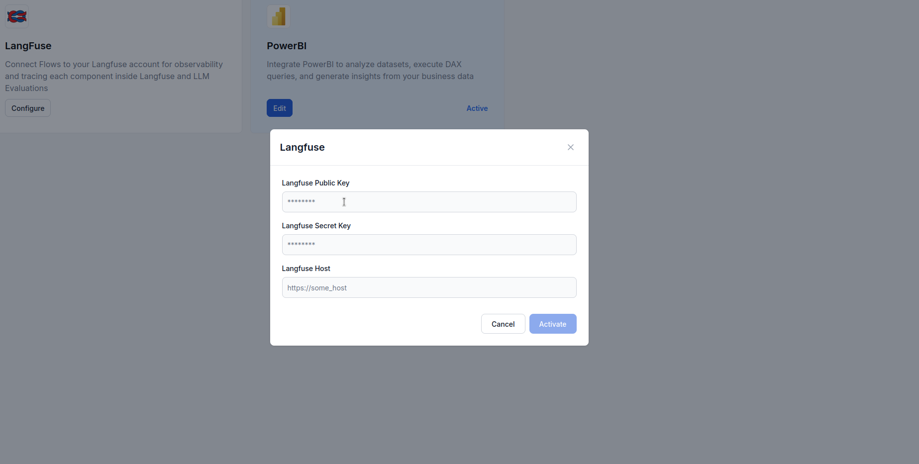 Connecting FlowHunt to Langfuse