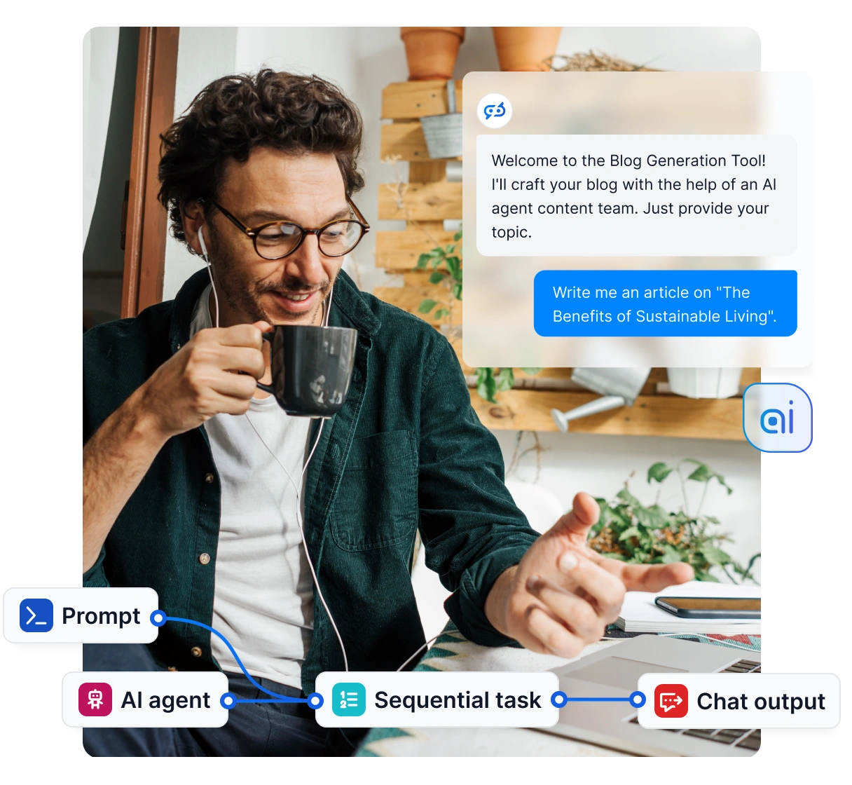 Overview of FlowHunt's rule-based chatbot controls, including conversation buttons, topic guidelines, and behavioral limits that work alongside AI to create controlled customer service experiences.